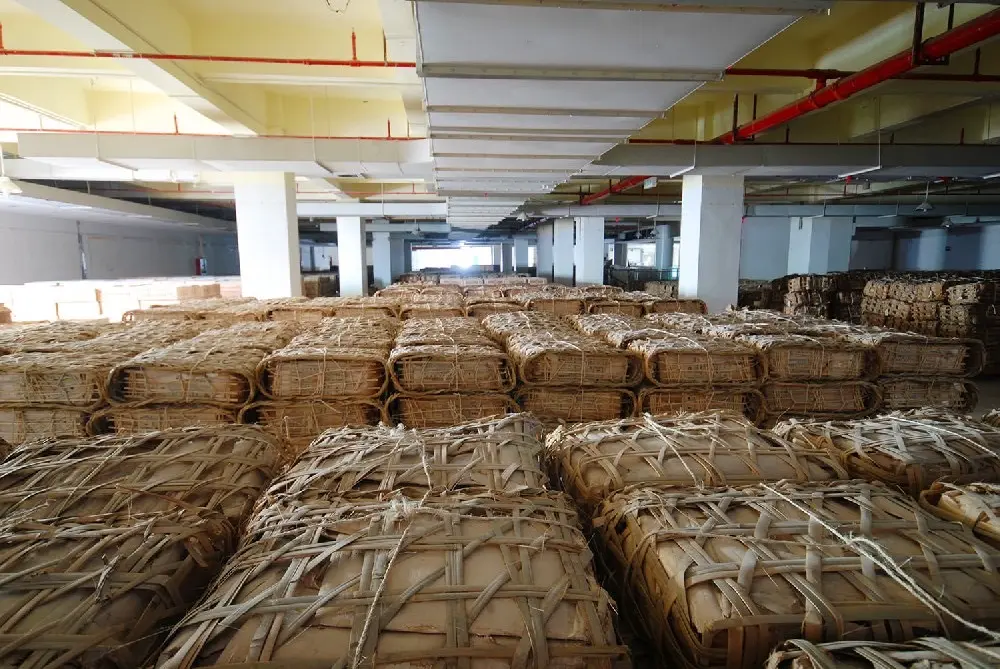 眉山干仓普洱茶仓库展示